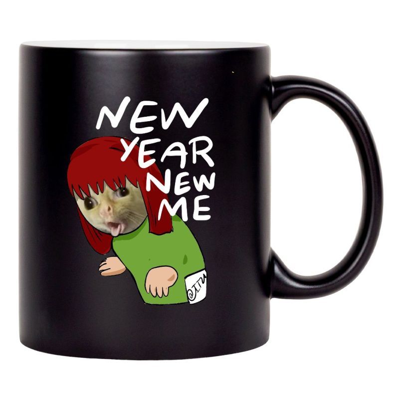 Φωτογραφία από X-MAS μαύρη κούπα New Year